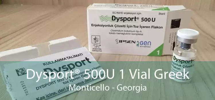 Dysport® 500U 1 Vial Greek Monticello - Georgia