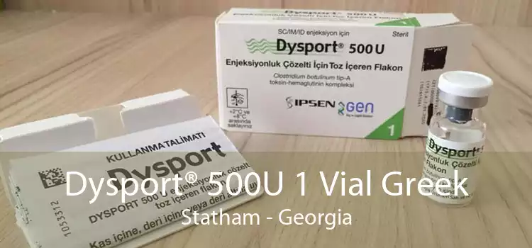 Dysport® 500U 1 Vial Greek Statham - Georgia