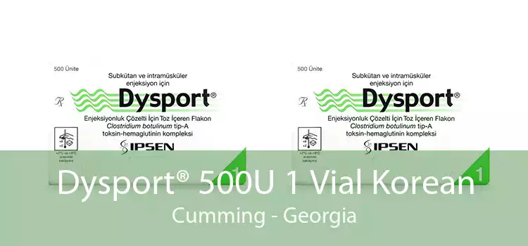 Dysport® 500U 1 Vial Korean Cumming - Georgia