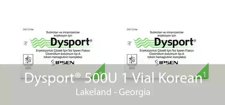 Dysport® 500U 1 Vial Korean Lakeland - Georgia