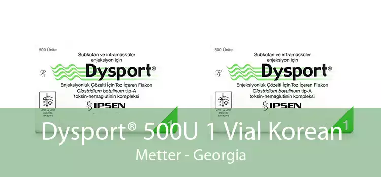 Dysport® 500U 1 Vial Korean Metter - Georgia