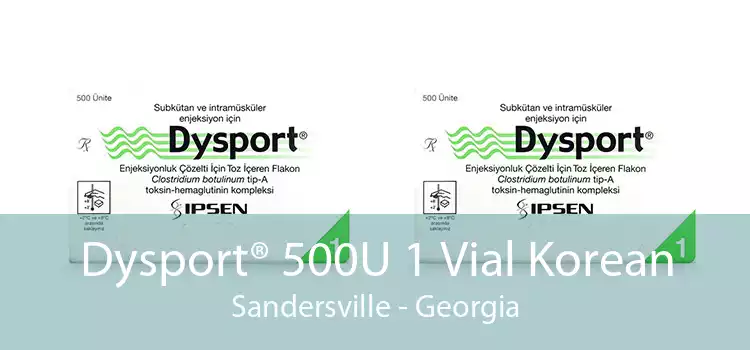 Dysport® 500U 1 Vial Korean Sandersville - Georgia