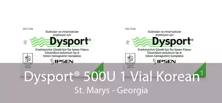Dysport® 500U 1 Vial Korean St. Marys - Georgia