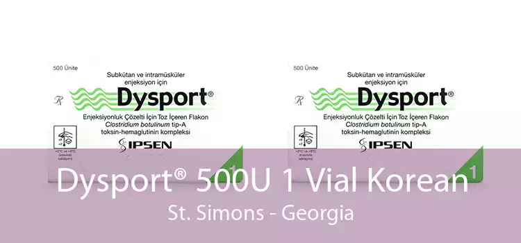 Dysport® 500U 1 Vial Korean St. Simons - Georgia