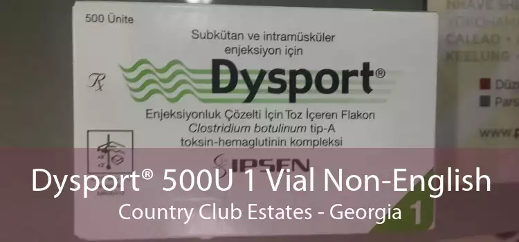 Dysport® 500U 1 Vial Non-English Country Club Estates - Georgia