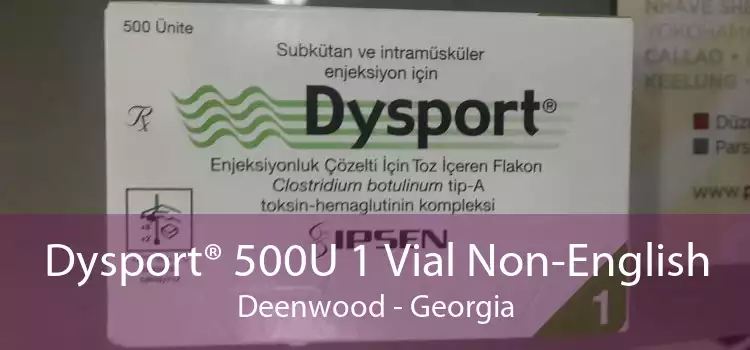 Dysport® 500U 1 Vial Non-English Deenwood - Georgia