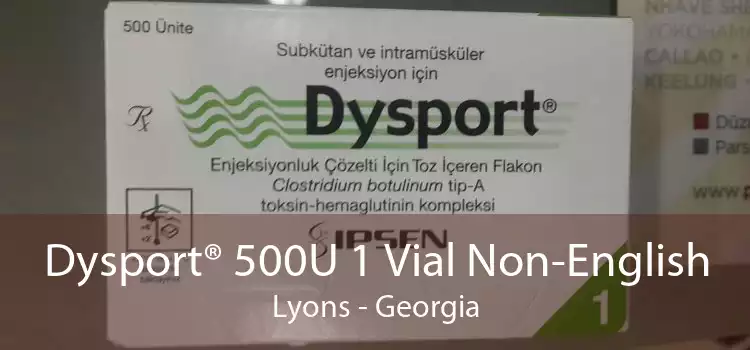 Dysport® 500U 1 Vial Non-English Lyons - Georgia