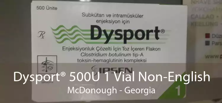 Dysport® 500U 1 Vial Non-English McDonough - Georgia