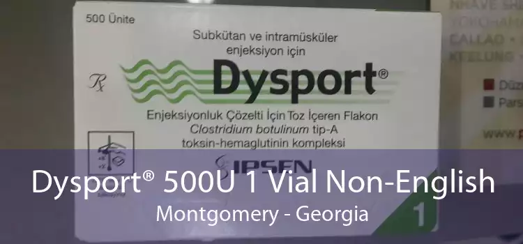 Dysport® 500U 1 Vial Non-English Montgomery - Georgia