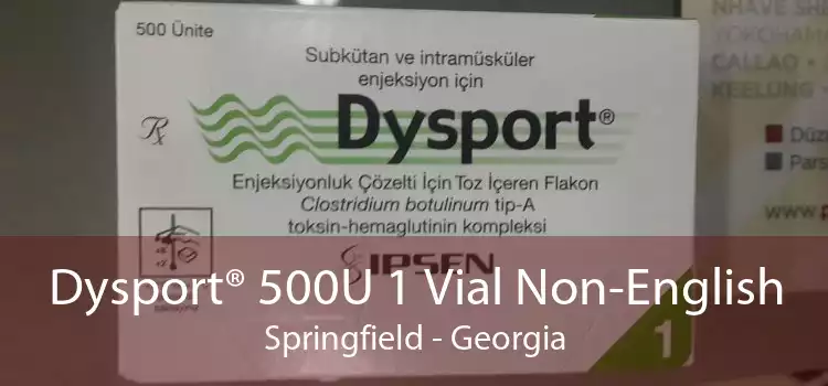 Dysport® 500U 1 Vial Non-English Springfield - Georgia