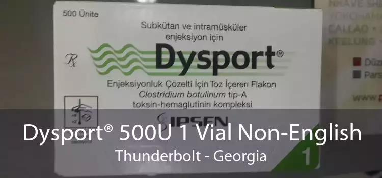 Dysport® 500U 1 Vial Non-English Thunderbolt - Georgia