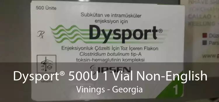 Dysport® 500U 1 Vial Non-English Vinings - Georgia