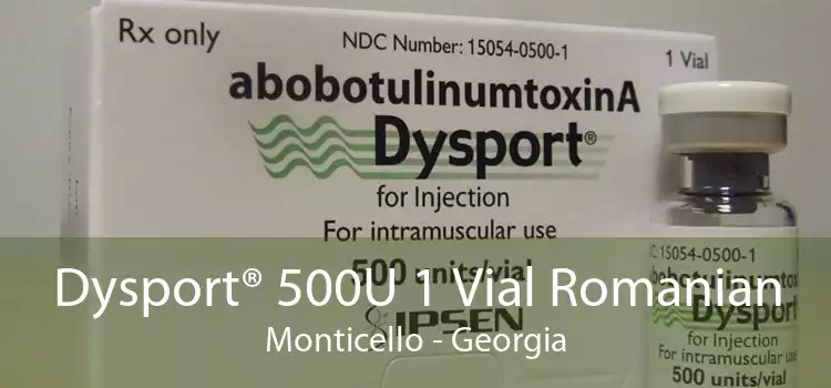 Dysport® 500U 1 Vial Romanian Monticello - Georgia