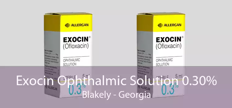 Exocin Ophthalmic Solution 0.30% Blakely - Georgia