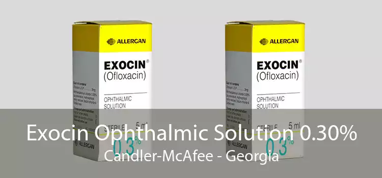 Exocin Ophthalmic Solution 0.30% Candler-McAfee - Georgia