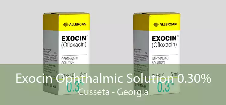 Exocin Ophthalmic Solution 0.30% Cusseta - Georgia
