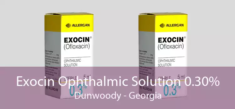 Exocin Ophthalmic Solution 0.30% Dunwoody - Georgia