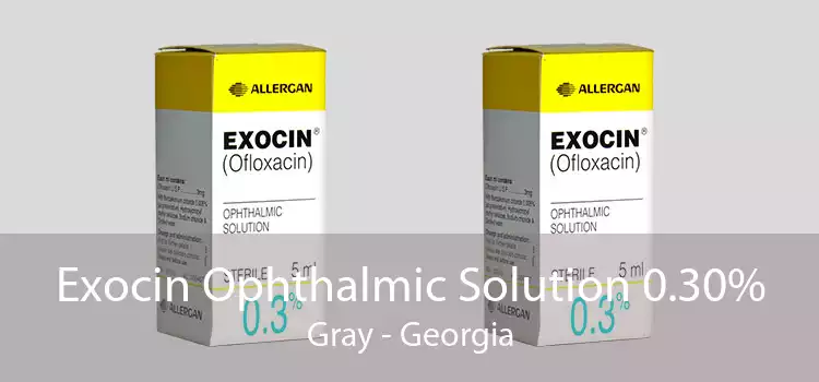 Exocin Ophthalmic Solution 0.30% Gray - Georgia