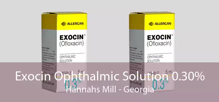 Exocin Ophthalmic Solution 0.30% Hannahs Mill - Georgia