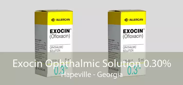 Exocin Ophthalmic Solution 0.30% Hapeville - Georgia