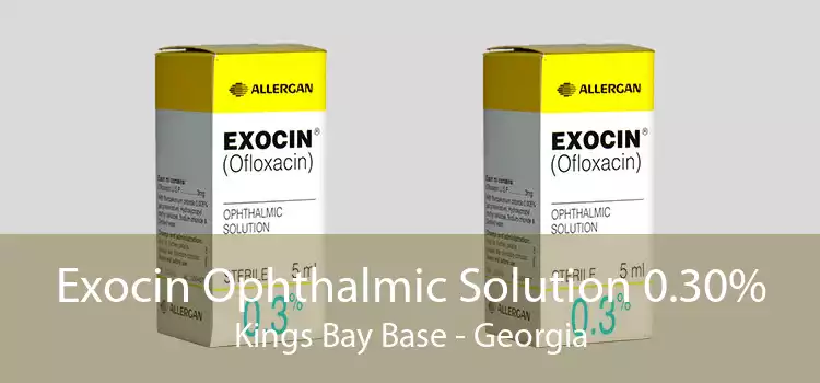 Exocin Ophthalmic Solution 0.30% Kings Bay Base - Georgia