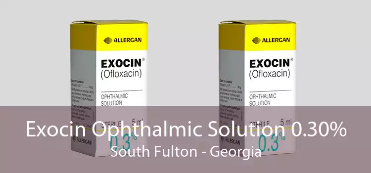 Exocin Ophthalmic Solution 0.30% South Fulton - Georgia