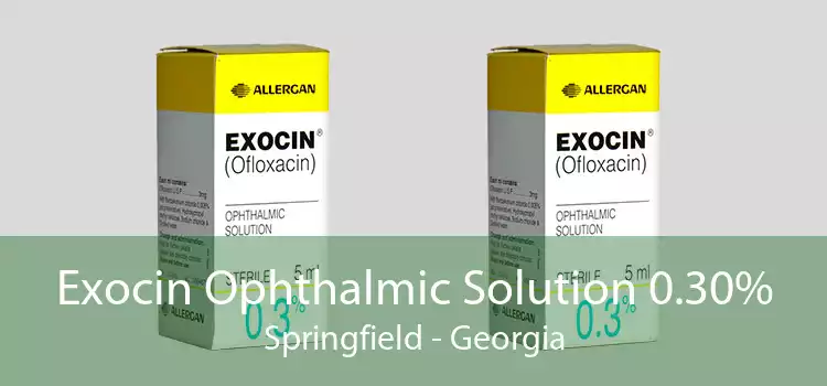 Exocin Ophthalmic Solution 0.30% Springfield - Georgia