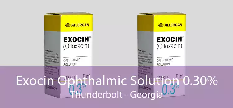 Exocin Ophthalmic Solution 0.30% Thunderbolt - Georgia