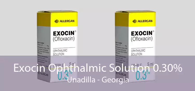 Exocin Ophthalmic Solution 0.30% Unadilla - Georgia