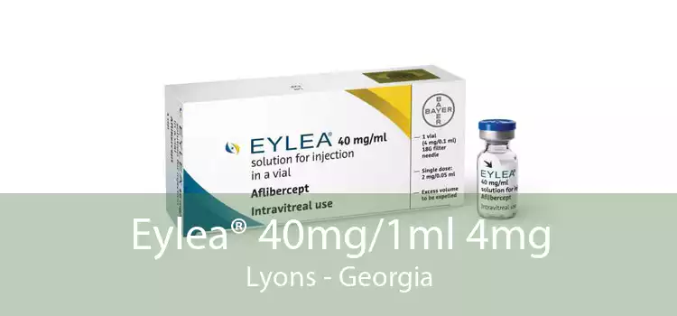 Eylea® 40mg/1ml 4mg Lyons - Georgia