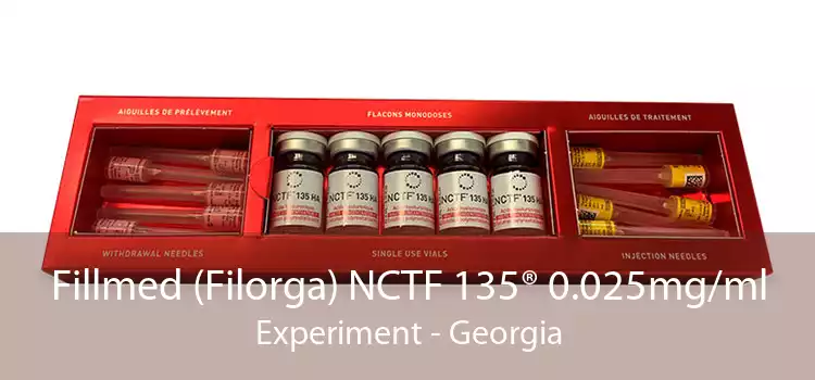 Fillmed (Filorga) NCTF 135® 0.025mg/ml Experiment - Georgia