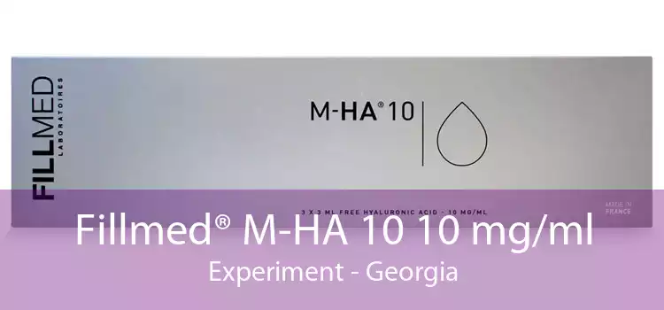 Fillmed® M-HA 10 10 mg/ml Experiment - Georgia