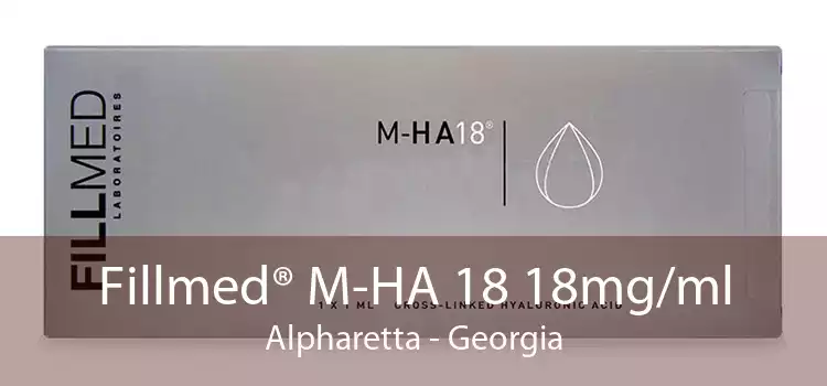 Fillmed® M-HA 18 18mg/ml Alpharetta - Georgia