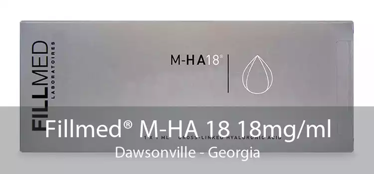 Fillmed® M-HA 18 18mg/ml Dawsonville - Georgia