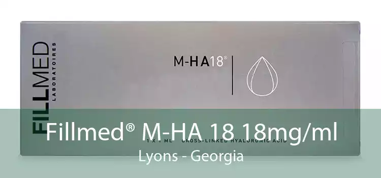 Fillmed® M-HA 18 18mg/ml Lyons - Georgia