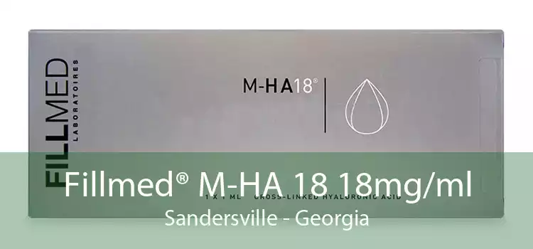Fillmed® M-HA 18 18mg/ml Sandersville - Georgia
