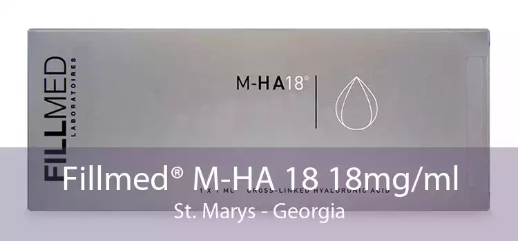 Fillmed® M-HA 18 18mg/ml St. Marys - Georgia