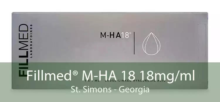 Fillmed® M-HA 18 18mg/ml St. Simons - Georgia