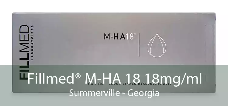 Fillmed® M-HA 18 18mg/ml Summerville - Georgia