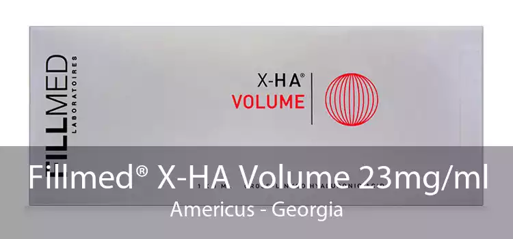 Fillmed® X-HA Volume 23mg/ml Americus - Georgia