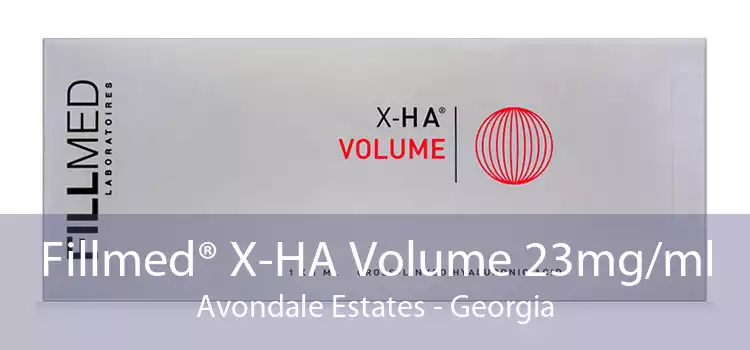 Fillmed® X-HA Volume 23mg/ml Avondale Estates - Georgia