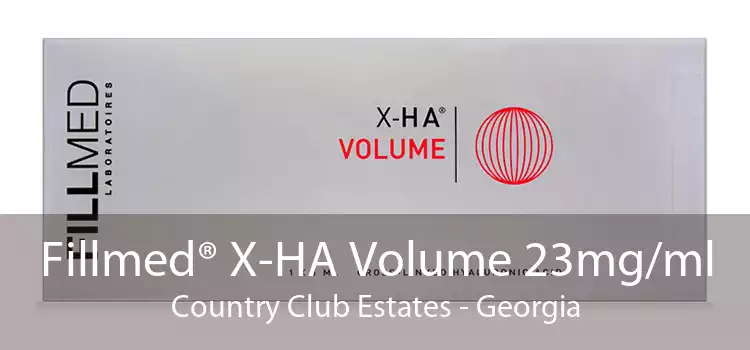 Fillmed® X-HA Volume 23mg/ml Country Club Estates - Georgia