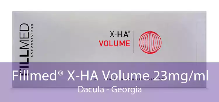 Fillmed® X-HA Volume 23mg/ml Dacula - Georgia