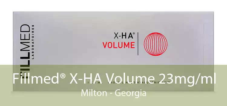 Fillmed® X-HA Volume 23mg/ml Milton - Georgia