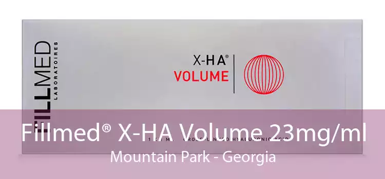 Fillmed® X-HA Volume 23mg/ml Mountain Park - Georgia