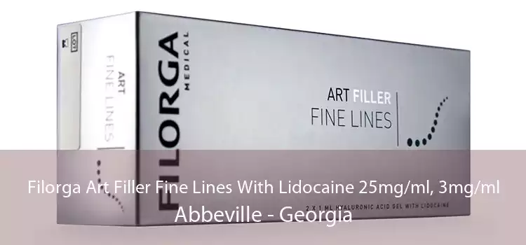 Filorga Art Filler Fine Lines With Lidocaine 25mg/ml, 3mg/ml Abbeville - Georgia