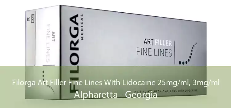 Filorga Art Filler Fine Lines With Lidocaine 25mg/ml, 3mg/ml Alpharetta - Georgia