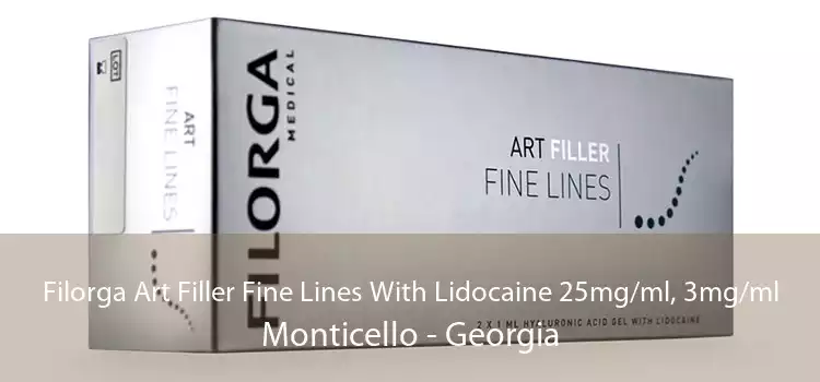 Filorga Art Filler Fine Lines With Lidocaine 25mg/ml, 3mg/ml Monticello - Georgia