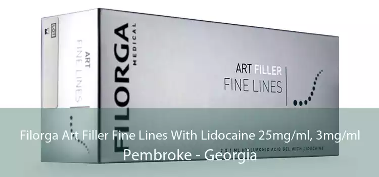 Filorga Art Filler Fine Lines With Lidocaine 25mg/ml, 3mg/ml Pembroke - Georgia
