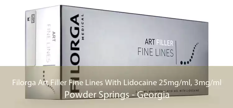 Filorga Art Filler Fine Lines With Lidocaine 25mg/ml, 3mg/ml Powder Springs - Georgia
